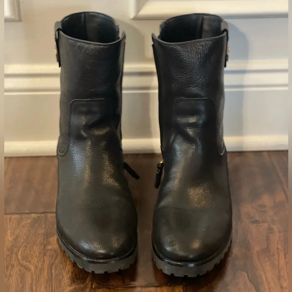 Tory Burch Oakridge Vintage Buffalo Booties - Picture 2 of 8